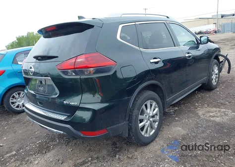 2018 Nissan Rogue Sv из США, поврежденный, VIN 5N1AT2MV5JC843961